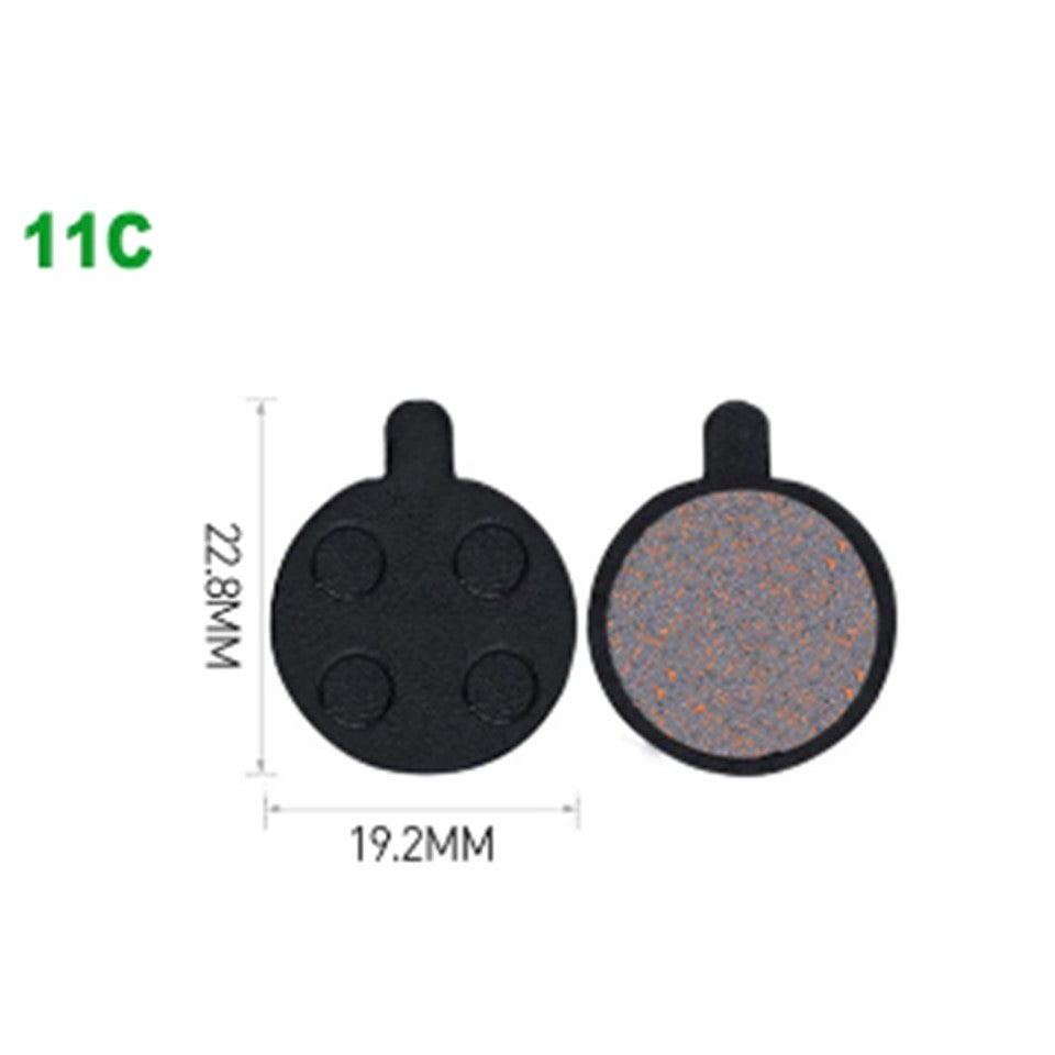 NSR - SEMI-METALLIC BRAKE PADS ROUND