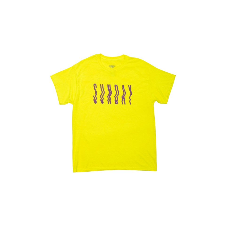 SUNDAY - HIGH WAVE TEE SAFETY GREEN