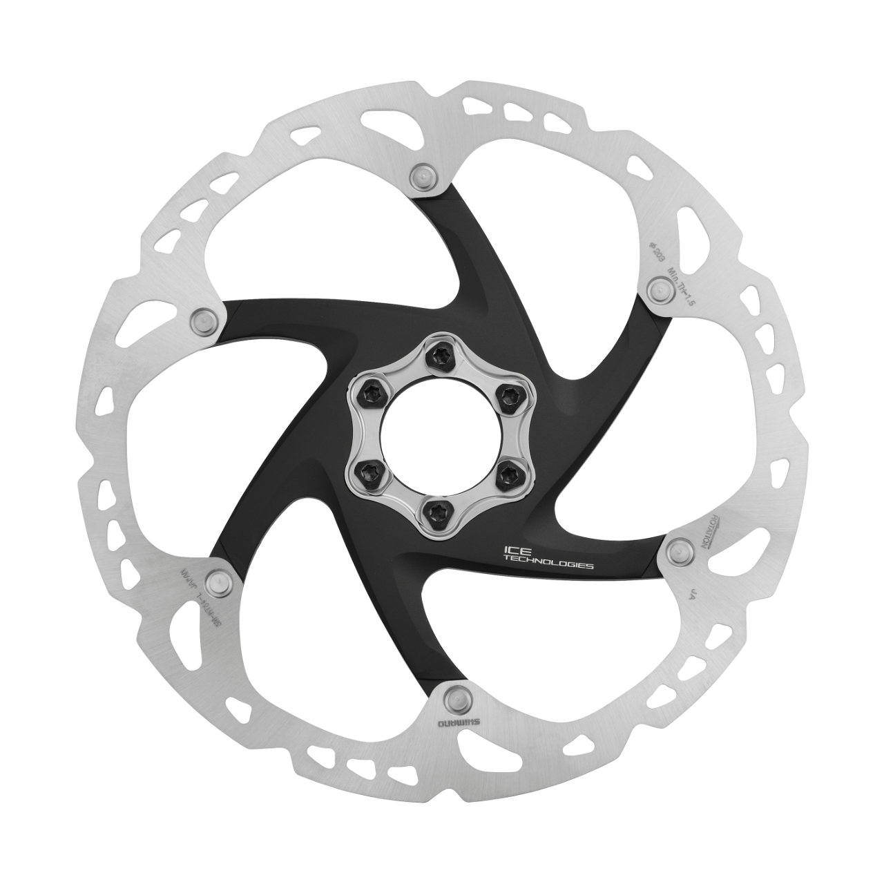 SHIMANO - DISC BRAKE ROTOR 6 BOLT