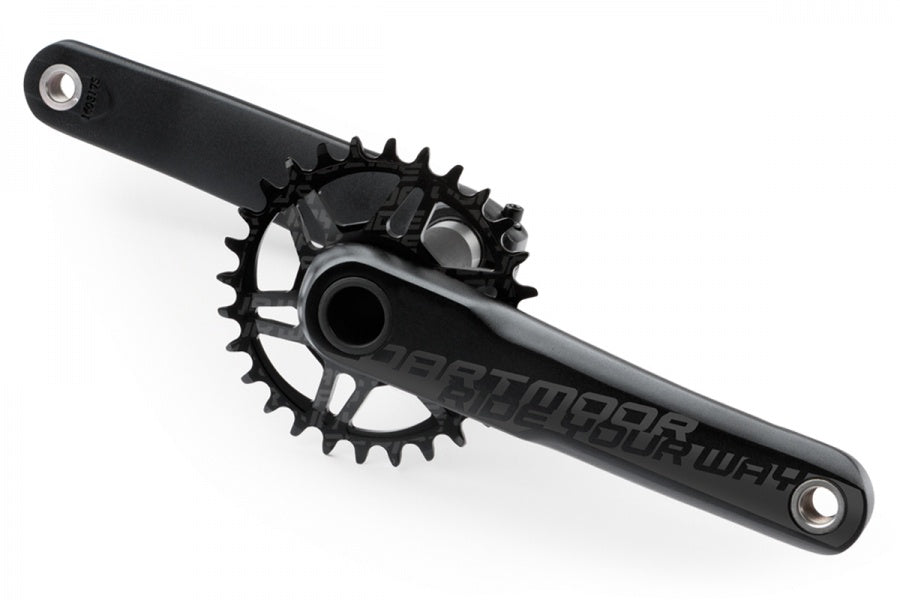 DARTMOOR - TRIBE HOLLOW CRANK W/O CHAINRING 175 BLACK