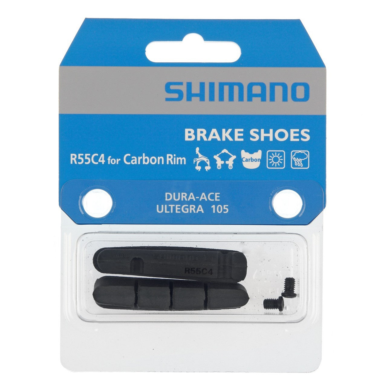 SHIMANO - R55C4 BRAKE SHOE FOR CARBON RIMS