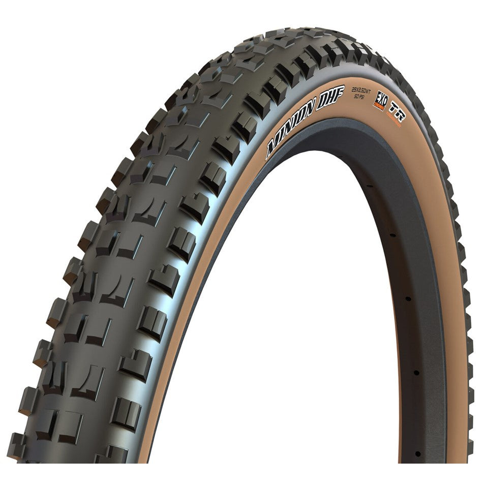 MAXXIS - MINION DHF 3CT EXO TR TAN 27.5 X 2.3IN