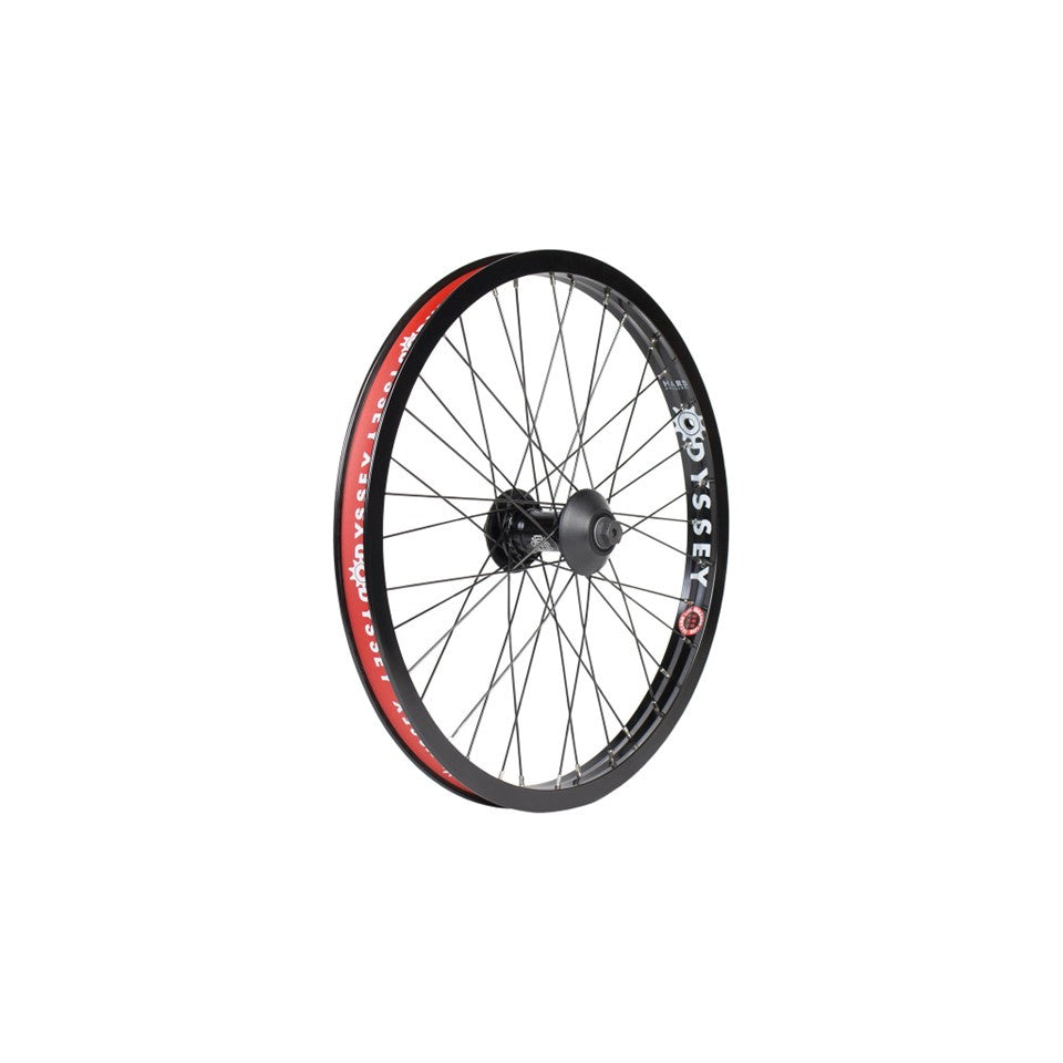 ODYSSEY - HAZARD LITE FRONT WHEELSET BLACK