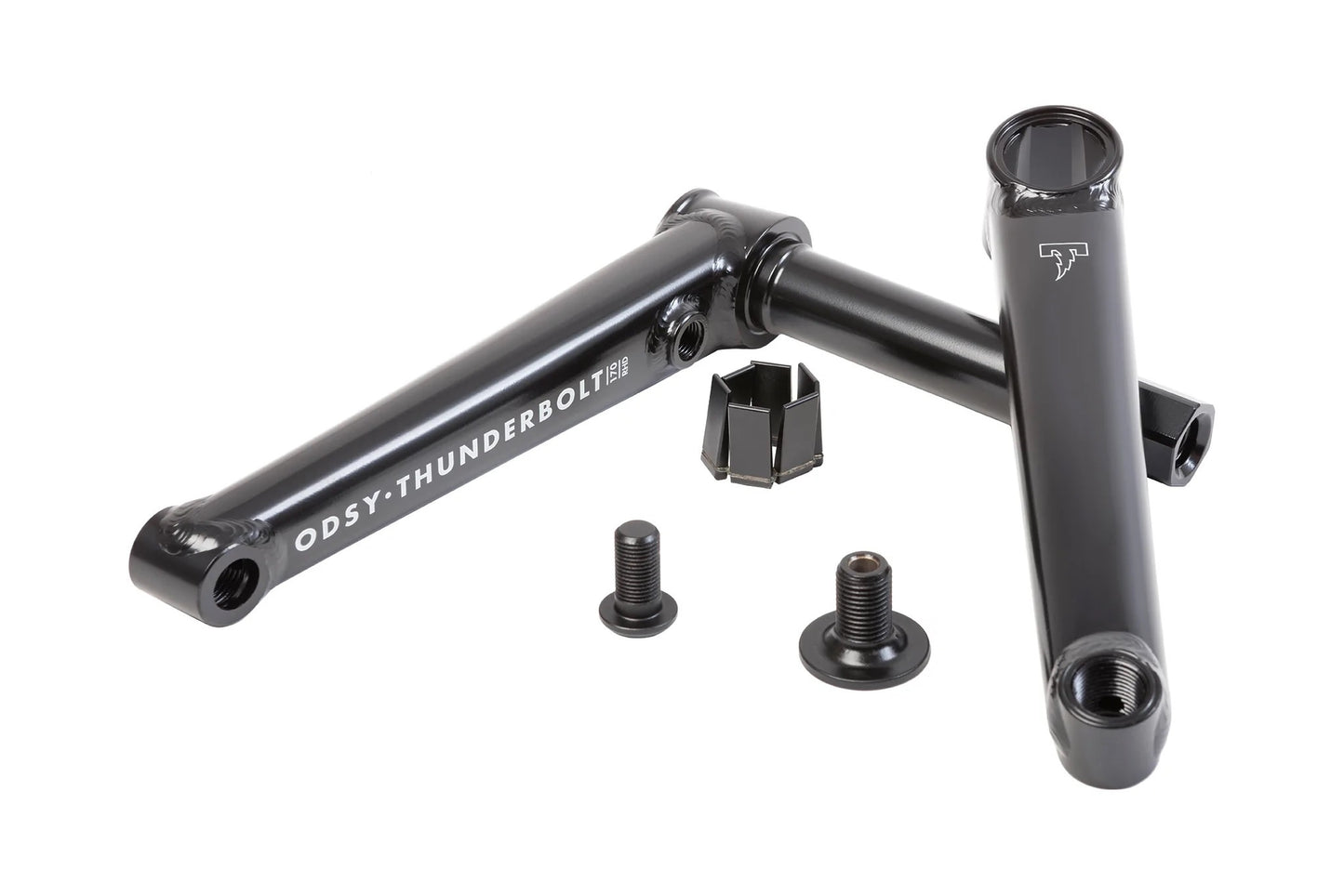 ODYSSEY - THUNDERBOLT CRANKS Rustproof Black