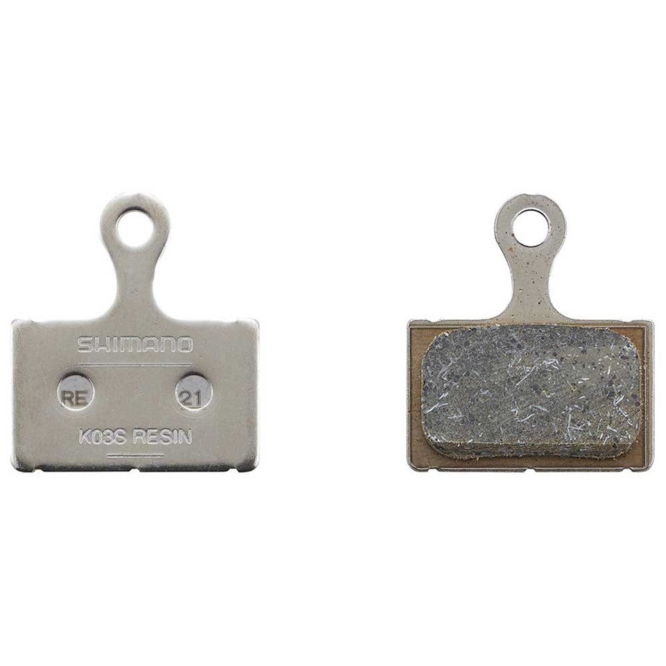 Shimano K03S Disc Brake Pads - Resin Compound, Steel Backed, Replacement For R9170/R8070/R7000 Models