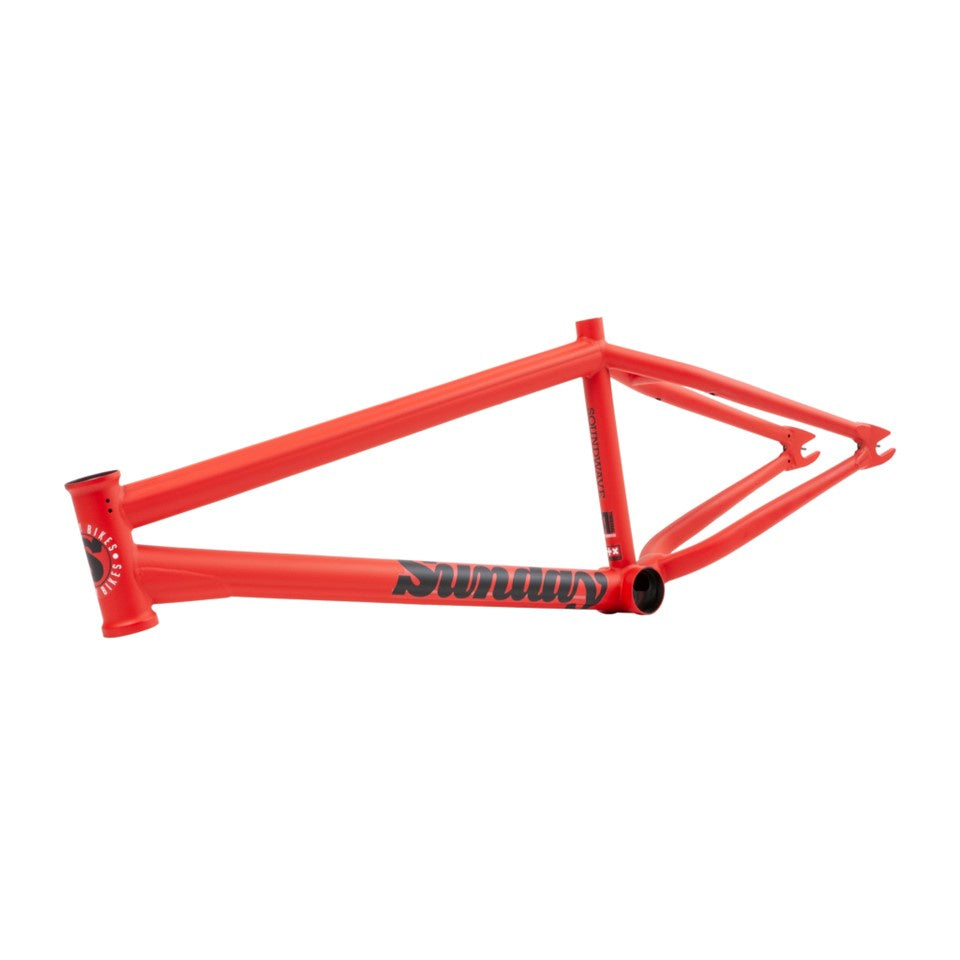 SUNDAY - SOUNDWAVE V3 FRAME MATTE FIRE ENGINE RED