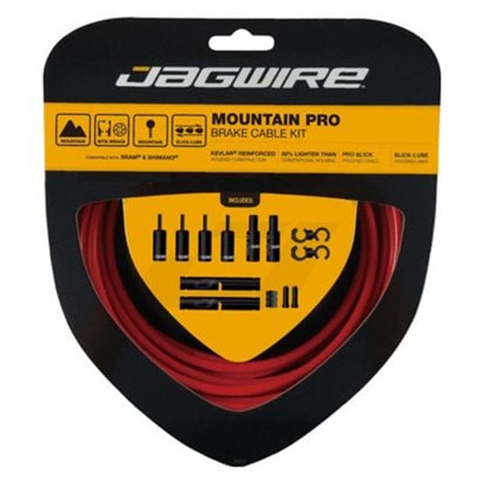 JAGWIRE - MOUNTAIN PRO BRAKE CABLE KIT RED