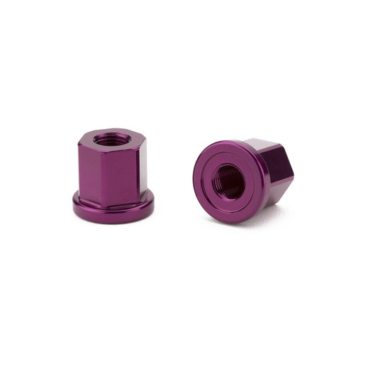 MISSION - AXLE NUTS ALU 10MM PURPLE