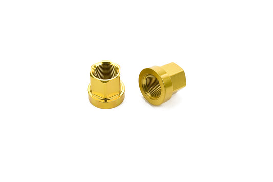MISSION - AXLE NUTS ALU 14MM GOLD