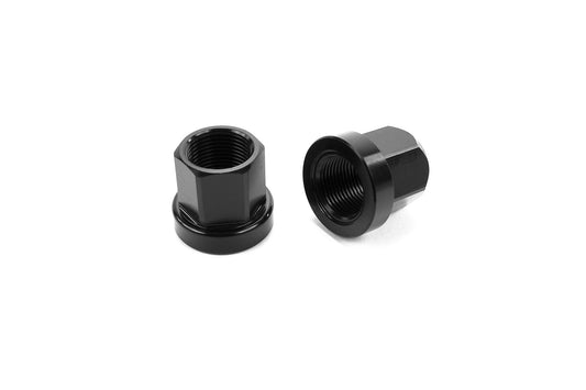 MISSION - AXLE NUTS ALU 14MM BLACK