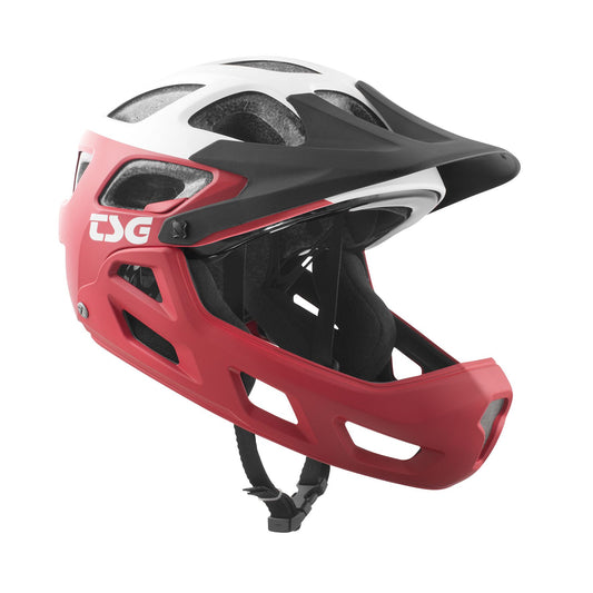 TSG - SEEK YOUTH FR HELMET GRAPHIC RED