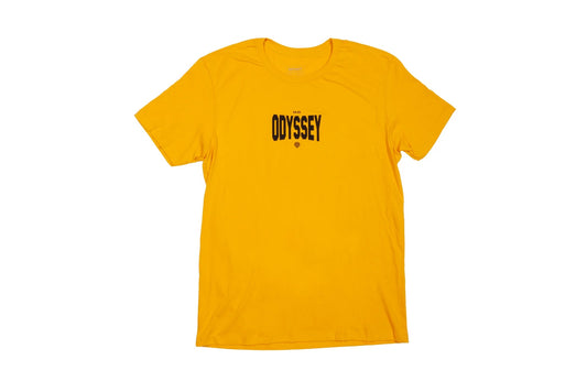 ODYSSEY - PRIME TEE Golden Rod with Black Ink