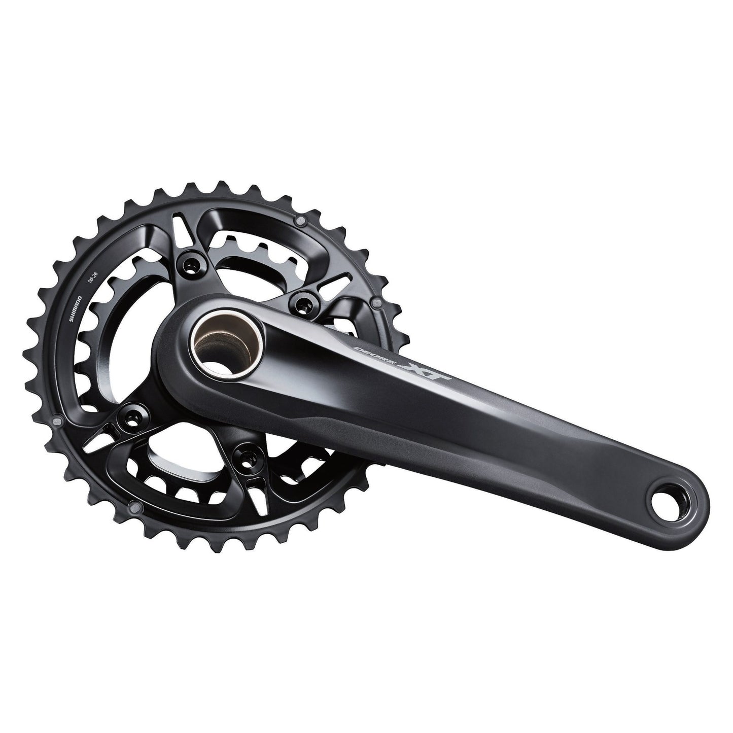 SHIMANO - XT CRANKSET M8100-2 X 12 SPEED