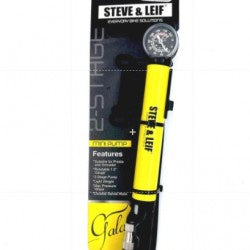 SNL - COSMIC YELLOW MINI PUMP WITH GAUGE SL6003