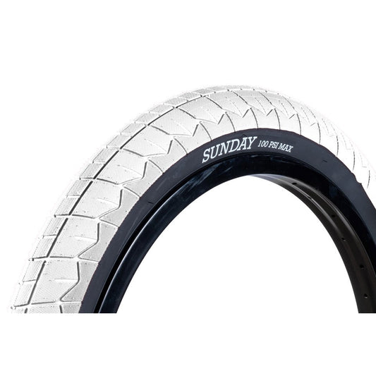 SUNDAY - CURRENT V2 TYRE WHITE WITH BLACK WALL