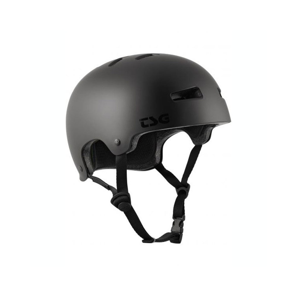 TSG - EVOLUTION HELMET SATIN BLACK AND SATIN DARK BLACK