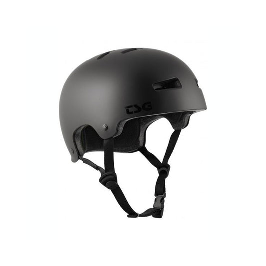 TSG - EVOLUTION HELMET SATIN BLACK AND SATIN DARK BLACK