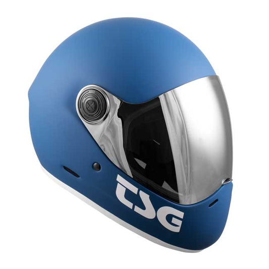 TSG - PASS PRO FULL FACE HELMET MATT BLUE 2021