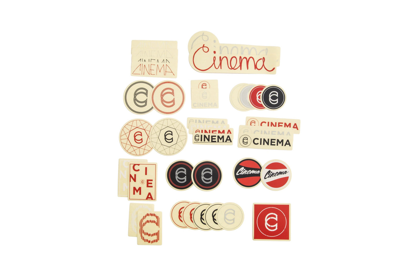 CINEMA - ASSORTED STICKER PACK 2021