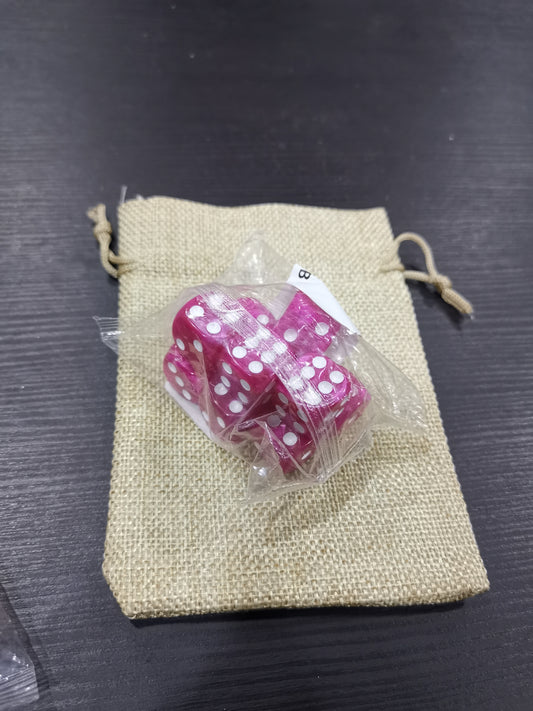 TTCS DICE WITH BAG