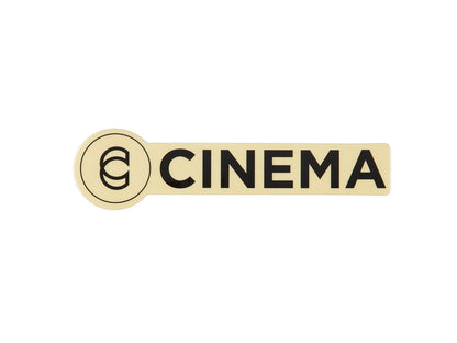 CINEMA - LOGO STICKERS